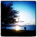 "Sunset on the Waterfront"